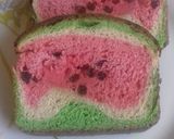 A picture of step 12 of Watermelon Lookalike Bread.