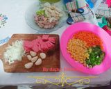 Foto langkah ke 1 dari resep Nasi Goreng Oriental Warna Warni.