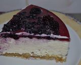 Pas rețetă Cheesecake cu fructe de pădure! 4 fotografie