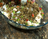 Foto del paso 6 de la receta: Ensalada de lentejas con emulsión de aceite de oliva virgen extra, vinagre y limón