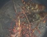 Foto langkah ke 1 dari resep Lobster goreng mentega.