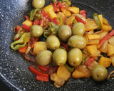 Foto del paso 4 de la receta: Espaguetis con verduras y queso