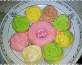 Foto langkah ke 6 dari resep Bolu Kukus Flower.
