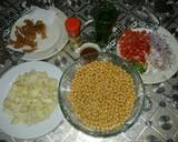 Chickpea salad with yogurt and tamarind sauce recipe step 1 photo