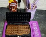 Foto langkah ke 5 dari resep Waffle Coklat (156).