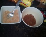 A picture of step 3 of Two in one biscuit pudding.