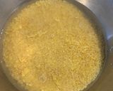 A picture of step 1 of Broken Wheat corn bread.