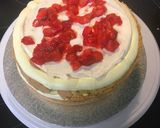 Une image de l'étape 8 de Dripcake à la fraise.