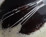 Foto langkah ke 3 dari resep Fudgy Brownies Hias.