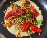 A picture of step 1 of Mangalore cucumber huli(sambhar).
