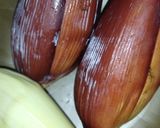 Foto langkah ke 1 dari resep Tahu dan Jantung Pisang Kuah Santan Pedas.