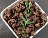 A picture of step 6 of Finger millet pakodas.