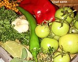 صورة لخطوة 1 من وصفة مخلل بندورة خضراء