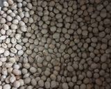 A picture of step 1 of Tuver totha (pigeon peas).