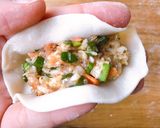 Hình bước làm 5 của món Bánh Xếp Nhật Gyoza Nhân Thịt Chiên Áp Chảo