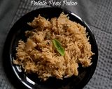 A picture of step 4 of Potato Peas Pulao.