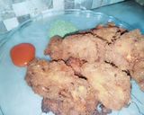 A picture of step 6 of KFC style fried chicken.