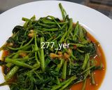 Foto langkah ke 2 dari resep Kangkung terasi.