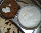 A picture of step 2 of Dal makhani.