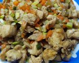 Foto del paso 22 de la receta: Yakimeshi de Pollo (No tradicional, medio huevón)