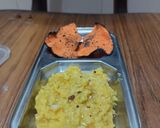 मसुर डाळीची मसालेदार डाळखिचडी (Masoor Dal Khichdi Recipe In Marathi) रेसिपी स्टेप 3 फोटो 