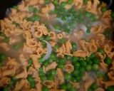 Une image de l'étape 3 de Pates jambon petit pois façon risotto. #posterestival.