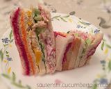 A picture of step 9 of Rainbow Sandwich.