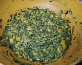 A picture of step 4 of Spinach Corn Sandwich.