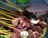 Foto langkah ke 1 dari resep Sate Kambing Mak Ve.