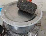 A picture of step 10 of Mutton donne biriyan.