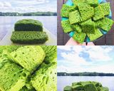 Foto langkah ke 9 dari resep Bika ambon pandan suji (Re-Bread).