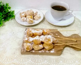 Foto langkah ke 4 dari resep Lazy Doughnut aka Donat Malas (3 bahan, empuk, lembut, no ulen).
