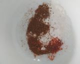 A picture of step 3 of Creamy Pasta in Fajita Seasoning with Dry Chicken Manchurian.