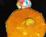 A picture of step 4 of Three Spices Kaddu (Bottle ground) and Kofta.