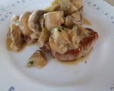 Foto del paso 6 de la receta: Solomillo en salsa de berenjena y champiñones