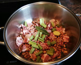 Foto del paso 1 de la receta: Cocido de alubia pinta con costillas de cerdo