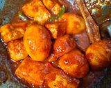 Foto langkah ke 4 dari resep Telur Tahu Bumbu Bali.