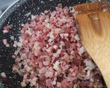Foto del paso 1 de la receta Champiñones rellenos de jamón y queso