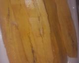 A picture of step 1 of Plantain rings.