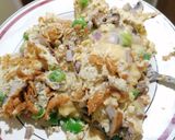 A picture of step 6 of Cheese, Mushroom, onion and pepper omelette.