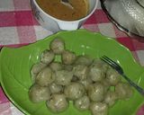 Foto langkah ke 6 dari resep Cilok isi Telur Sosis.