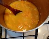 Foto del passaggio 6 della ricetta Risotto al Melone Fonduta di Brie Bresaola Pistacchi e Menta Fresca