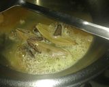 A picture of step 2 of Paneer in white gravy.