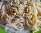 Foto langkah ke 6 dari resep Spaghetti Alfredo Creamy #MasakTanpaMicin.