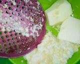 A picture of step 1 of Gribofry yam.