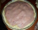 Foto del paso 5 de la receta: Tarta de jamón y queso con crema de cebolla