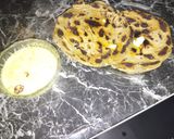 A picture of step 6 of Haray lehsan wali Karhi aur bajray ki roti.