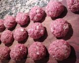 Foto del paso 1 de la receta: Albondigas con arroz y salsita