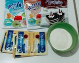 Foto langkah ke 1 dari resep Puding Coklat Mozaik.