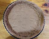 Foto del paso 3 de la receta: Pastafrola de chocolate, con crema ganache, manjar y nueces